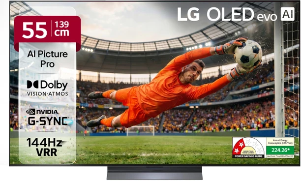 LG evo AI C5 139 cm (55 inch) OLED 4K Smart WebOS TV